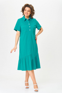 Платье Slaviaelit 537 бирюза - фото 5