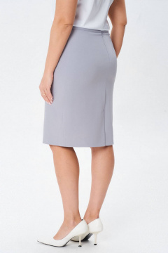 Юбка IVARI 508 светло-серый - фото 5