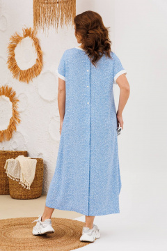 Платье INVITE 4067 голубой - фото 4