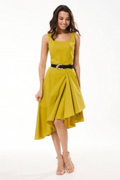 Платье Golden Valley 44148 темно-желтый - фото 1