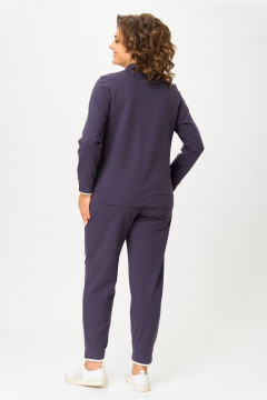 Брюки, бомбер Bonna Image 889-1/4 серо-фиолетовый - фото 2
