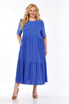 Платье СиБон 0306а василек - фото 1