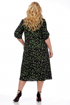 Платье СиБон 0305 перья - фото 3