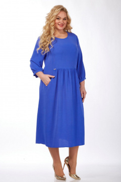 Платье СиБон 0301 василек - фото 2