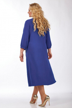 Платье СиБон 0301 синий - фото 2