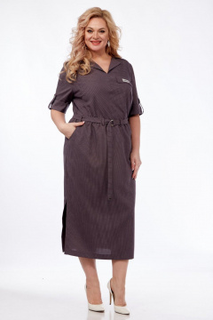 Платье СиБон 0245 какао - фото 1