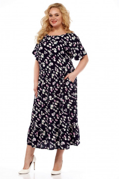 Платье СиБон 0313 цветы - фото 1