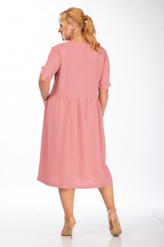 Платье СиБон 0270 розовый - фото 4