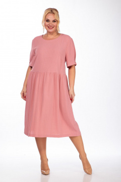 Платье СиБон 0270 розовый - фото 2