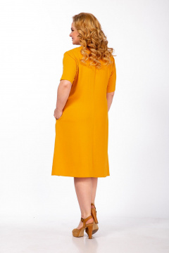 Платье СиБон 0277 горчица - фото 2