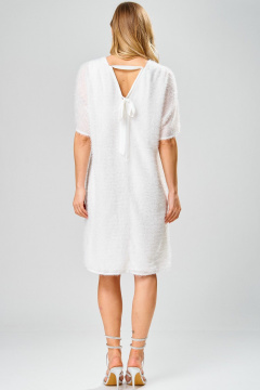 Платье Laikony L-592 белый - фото 4