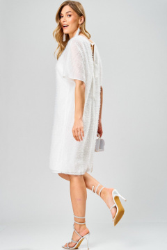 Платье Laikony L-592 белый - фото 3