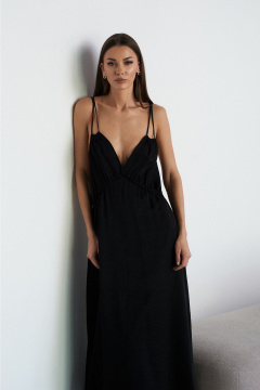 Платье Lady Line 1586 черный - фото 4