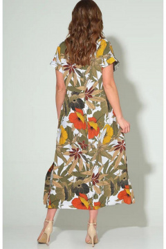 Платье TVIN 7533 мак - фото 5