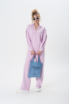 Брюки, джемпер Lady Line 1599 лавандовый - фото 3