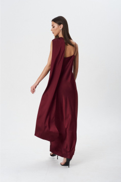 Платье Lady Line 1594 бордо - фото 5