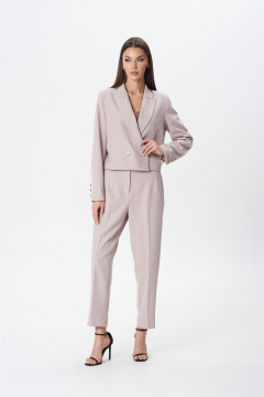 Брюки, жакет Lady Line 1593 розовый - фото 1