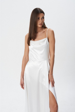 Платье Lady Line 1587 молочный - фото 3