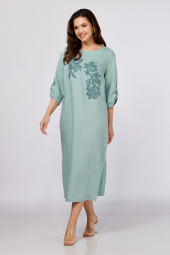 Платье MALI 425-067 бирюза - фото 4