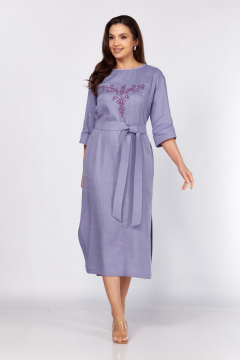 Платье MALI 425-071 сиреневый - фото 2