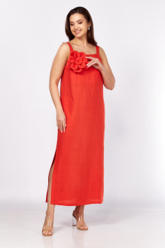 Платье MALI 425-072 красный - фото 4