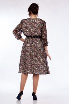 Платье СиБон 0327а цветы - фото 3