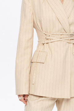 Брюки, жакет PiRS 5525 песочный - фото 4