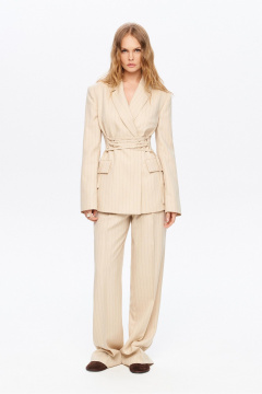 Брюки, жакет PiRS 5525 песочный - фото 1