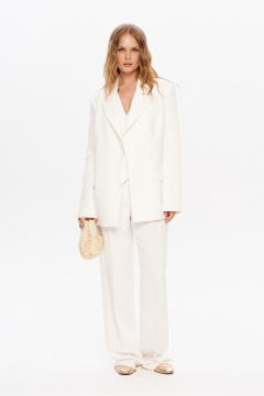 Брюки, жакет PiRS 5851 молочный - фото 4