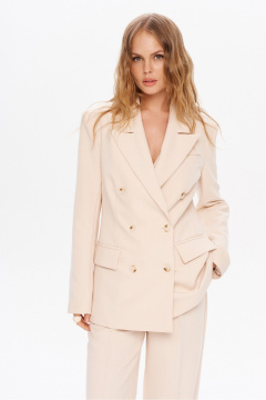 Брюки, жакет PiRS 5851 светло-бежевый - фото 5