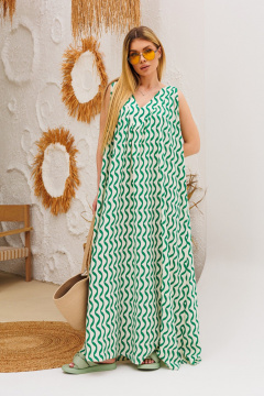 Платье Amberа Style 1117 зеленый - фото 1