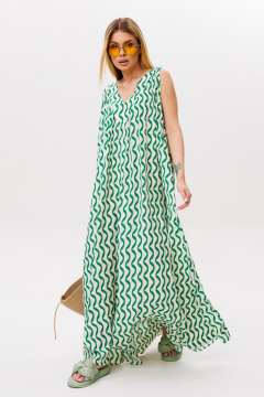 Платье Amberа Style 1117 зеленый - фото 4