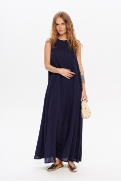 Платье PiRS 5960 темно-синий - фото 4