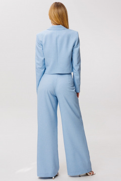 Брюки, жакет Amberа Style 2112-1 голубой - фото 3