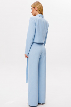 Брюки, жакет Amberа Style 2112-1 голубой - фото 4