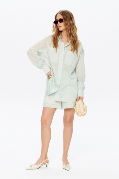 Рубашка, шорты PiRS 5965 мятный - фото 2
