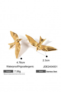 Серьги Jewelry of Dreams BS0004 золото - фото 4