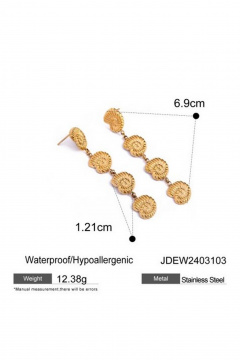 Серьги Jewelry of Dreams BS0006 золото - фото 3