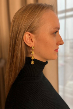 Серьги Jewelry of Dreams BS0006 золото - фото 1