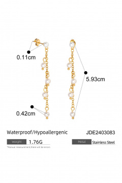 Серьги Jewelry of Dreams BS0008 золото - фото 2