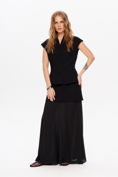 Жилет, юбка PiRS 5974 черный - фото 5