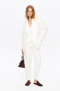 Брюки, жакет PiRS 5985 молочный - фото 5