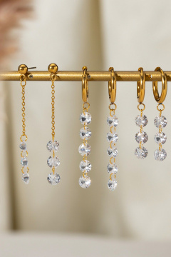 Серьги Jewelry of Dreams BS0019 золото - фото 2