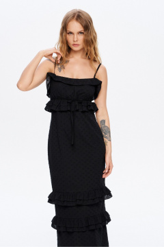 Платье PiRS 5994 черный - фото 5