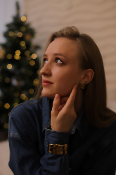 Серьги Jewelry of Dreams BS0023 золото - фото 2