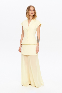 Жилет, юбка PiRS 5998 желтый - фото 3