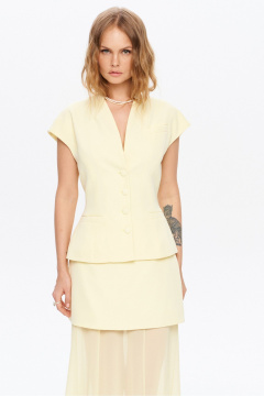 Жилет, юбка PiRS 5998 желтый - фото 2