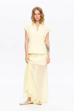 Жилет, юбка PiRS 5998 желтый - фото 1
