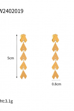 Серьги Jewelry of Dreams BS0025 золото - фото 4