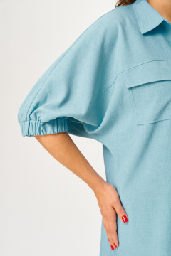 Блуза, брюки ANASTASIA MAK 1178-А бледно-голубой - фото 3